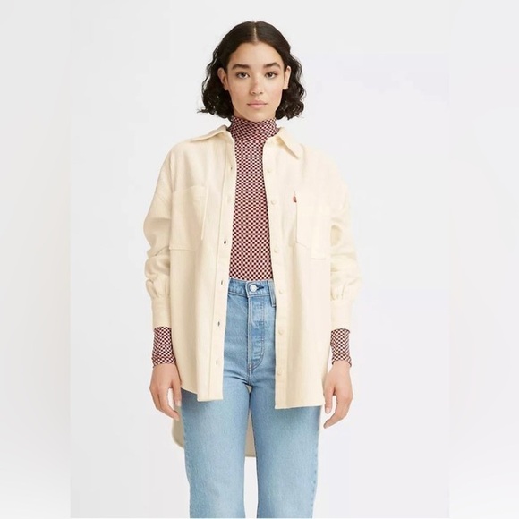 Levi's® Corduroy Shacket Remi Utility Shirt - Picture 2 of 15